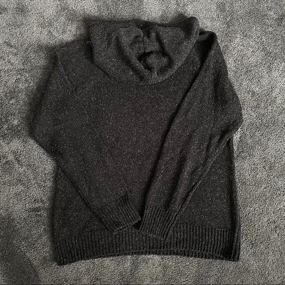 T by ALEXANDER WANG GRAY SPECKLED GRAY HOODIE - Picture 4 of 4